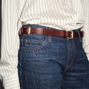 NWT Zara 100% Leather Belt